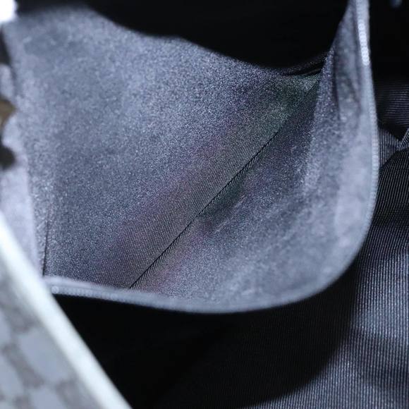 GUCCI GG Canvas Tote Bag Black Gold 002 1097 2404 Auth 97577 - Picture 11 of 16